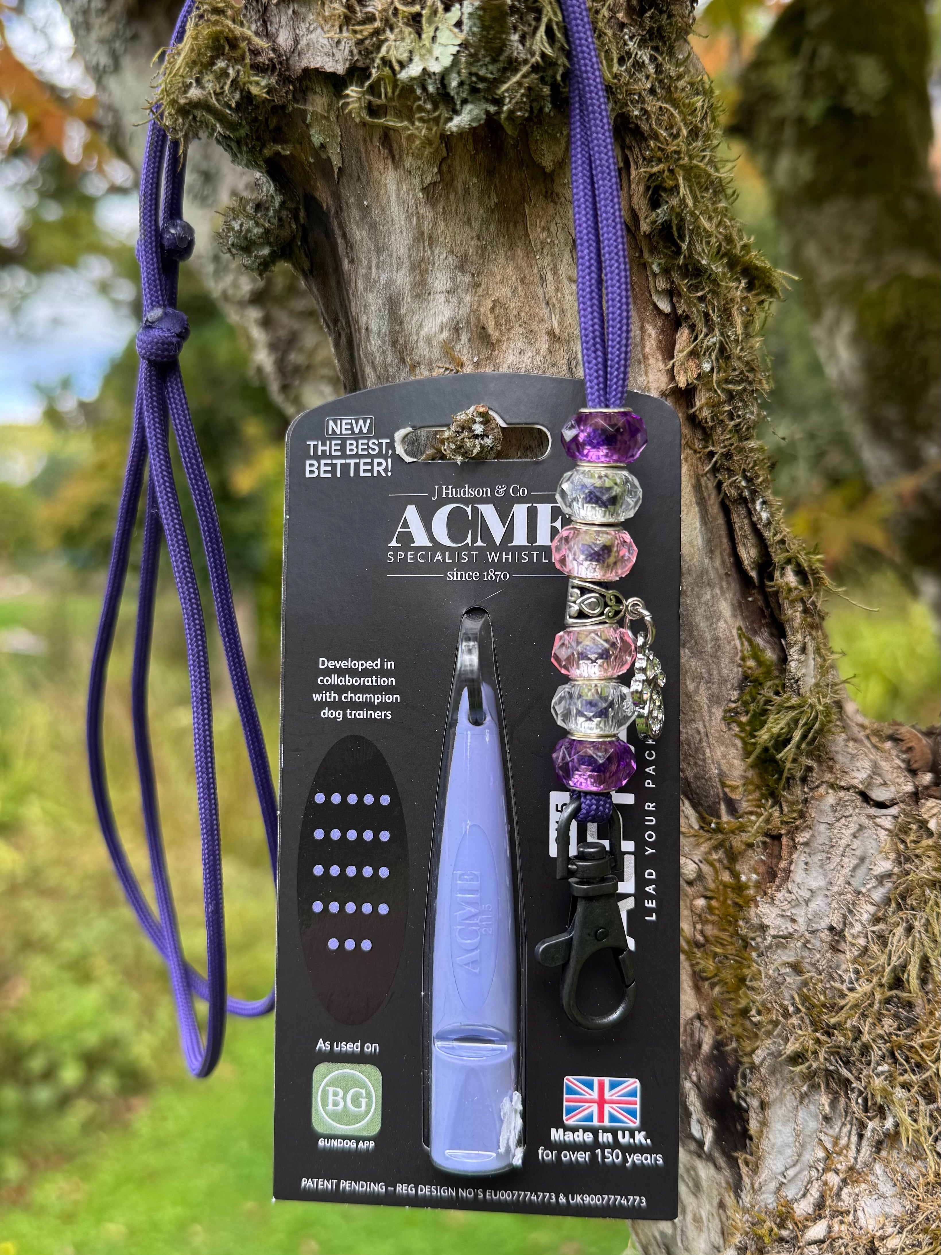 Beaded Lanyard with Alpha Whistle