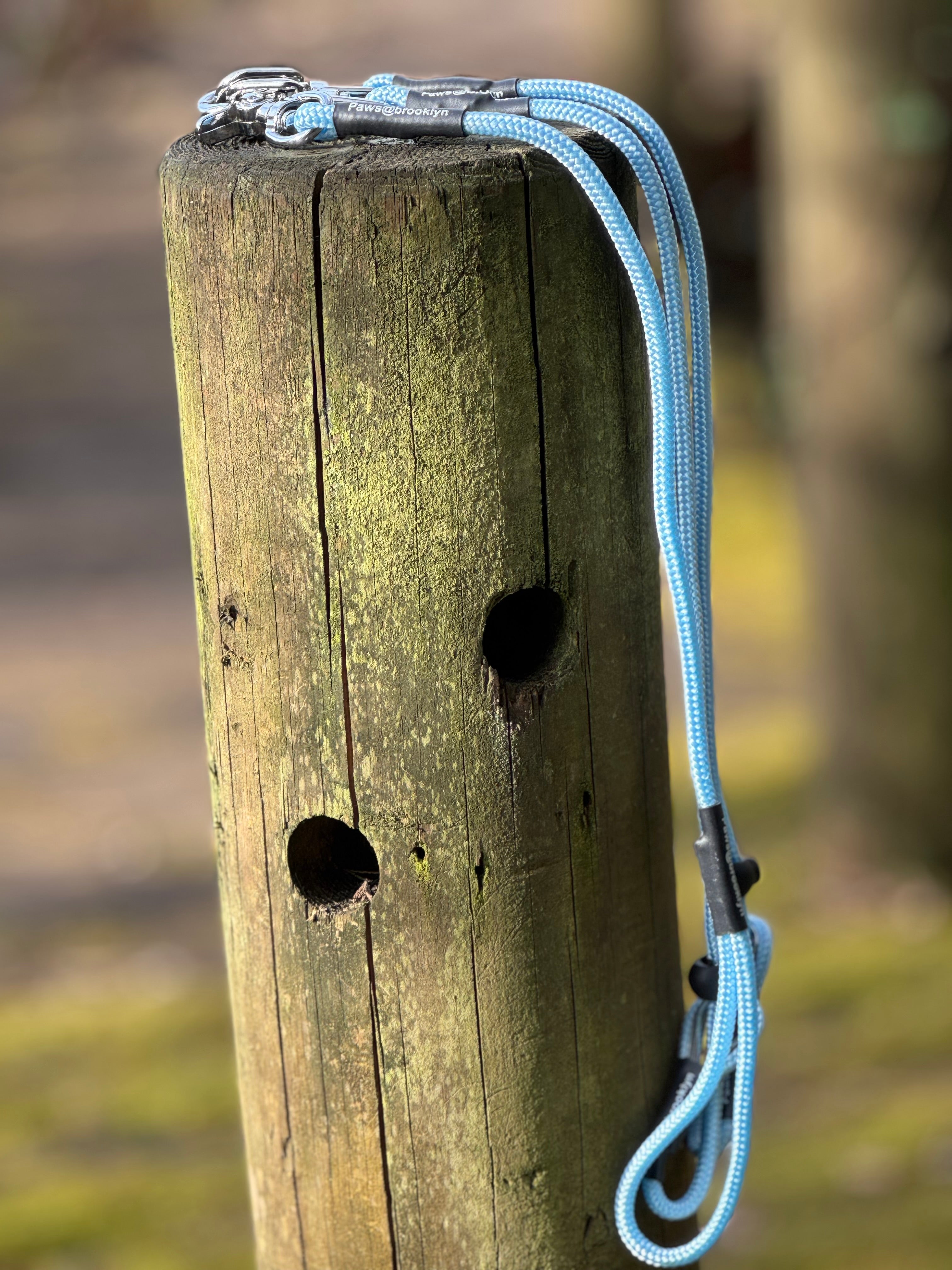 Paws@brooklyn Darklass Double Swivel Lead