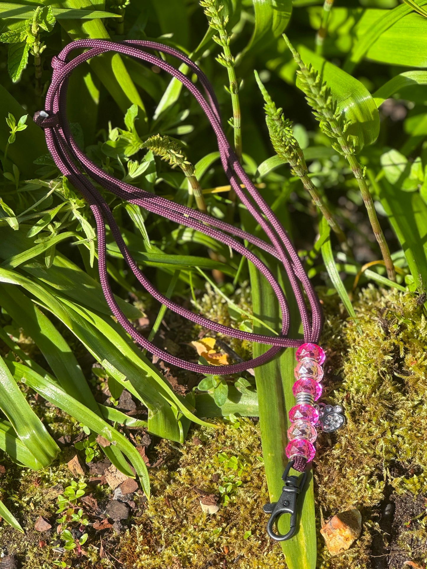 Paws@brooklyn Beautiful beaded adjustable lanyards