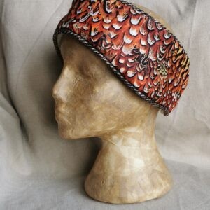 Foxy Pheasant Earwarmer Headband Limited Edition