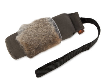 Firedog Dummy with Rabbit Fur