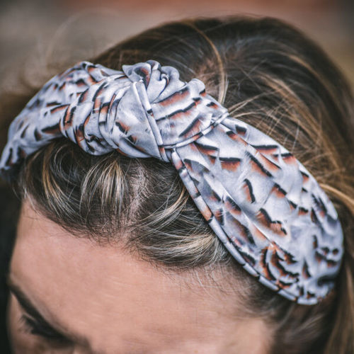 Foxy Pheasant Knotted Headbands