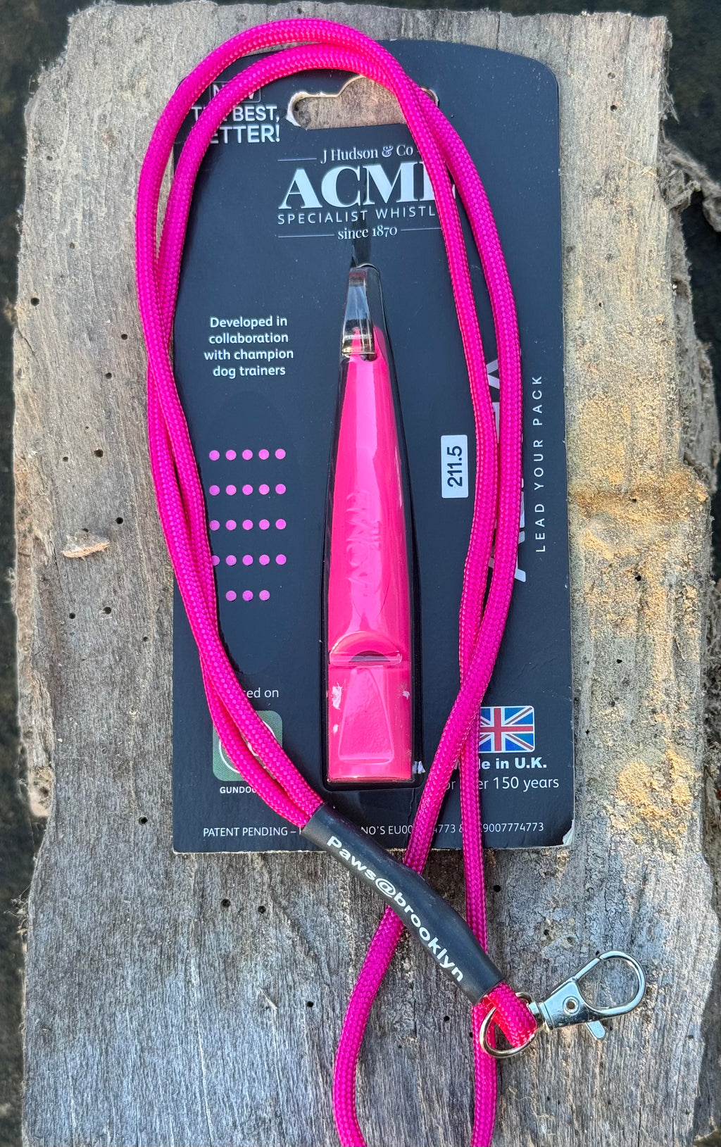 Paws@brooklyn Lanyard and Alpha Whistle Sets