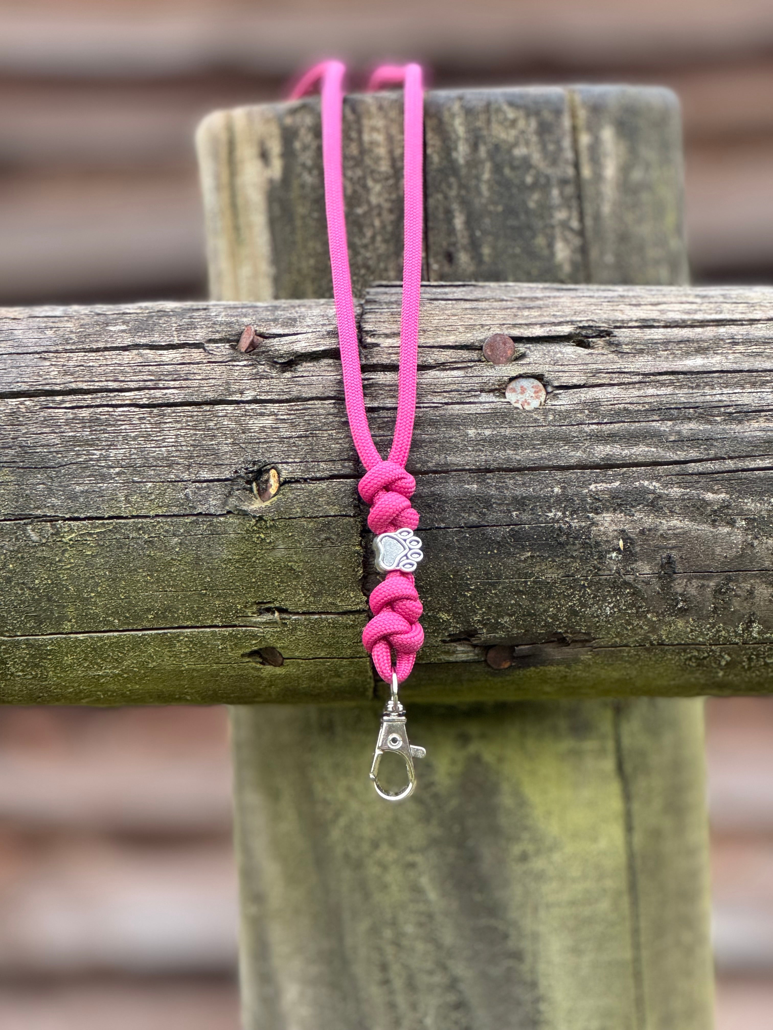 Paws@brooklyn Lanyard with Paws Charm 🐾