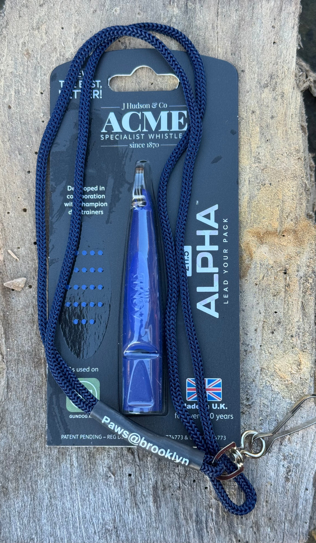 Paws@brooklyn Lanyard and Alpha Whistle Sets