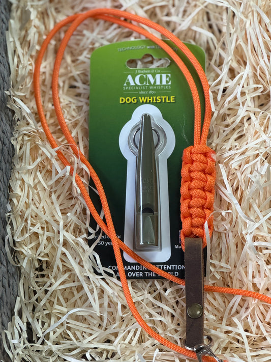 Paws@brooklyn Acme Whistle and Lanyard Set