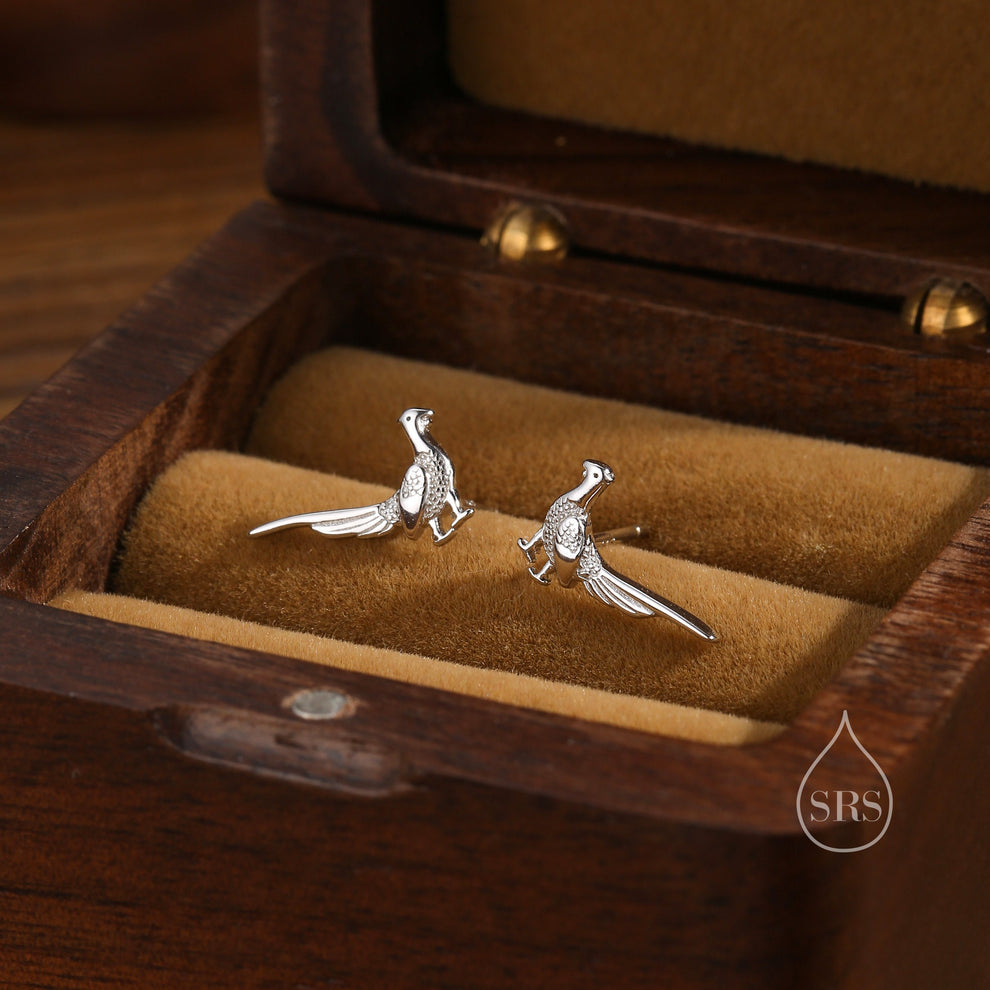 Pheasant Earings and necklace