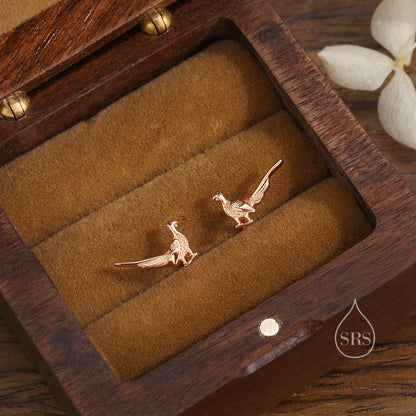 Pheasant Earings and necklace