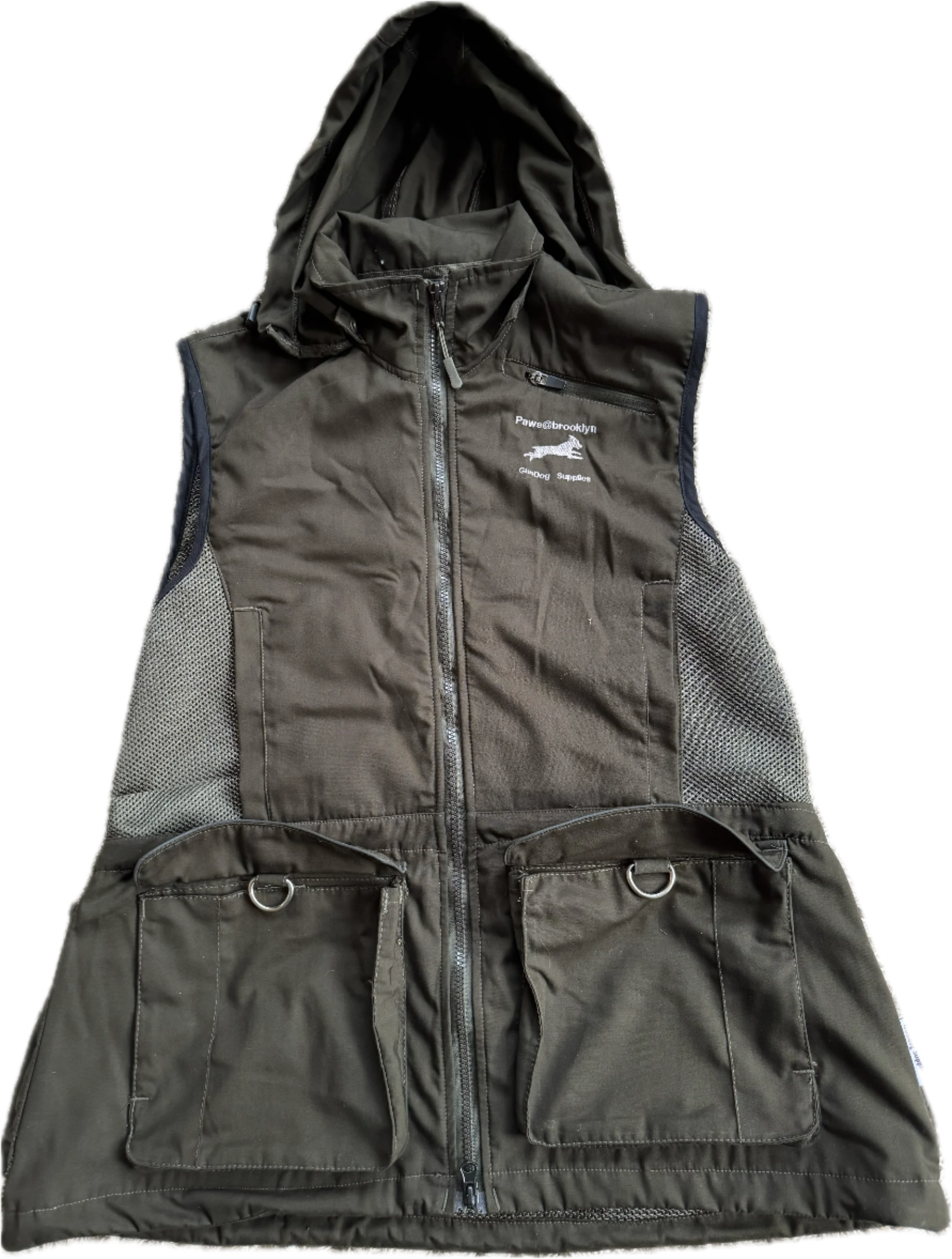 Paws@brooklyn Training Vest with detachable hood