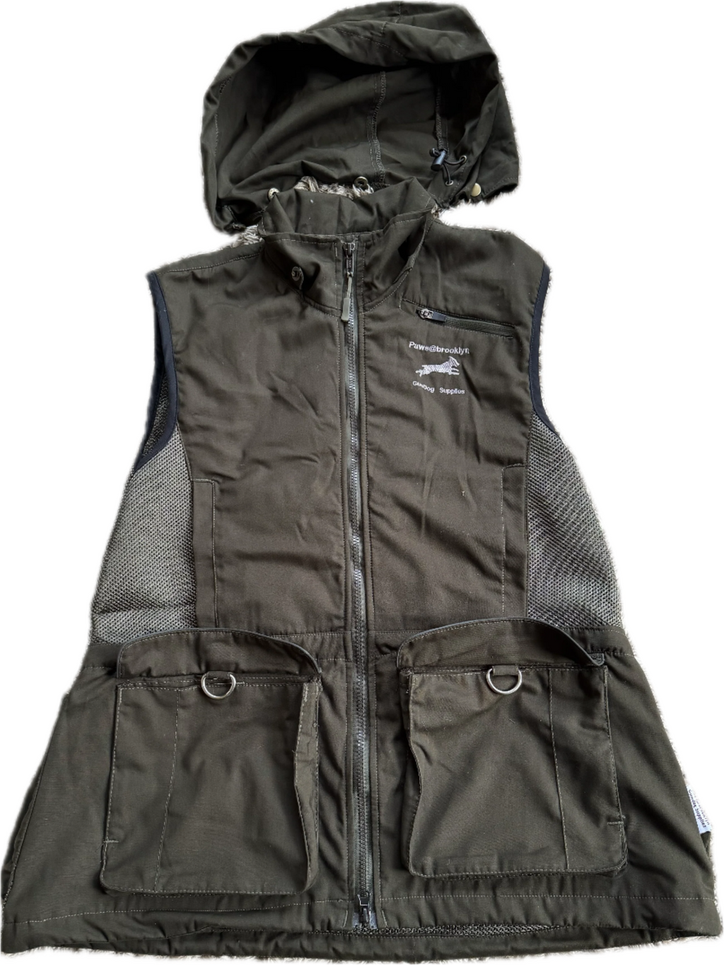 Paws@brooklyn Training Vest with detachable hood