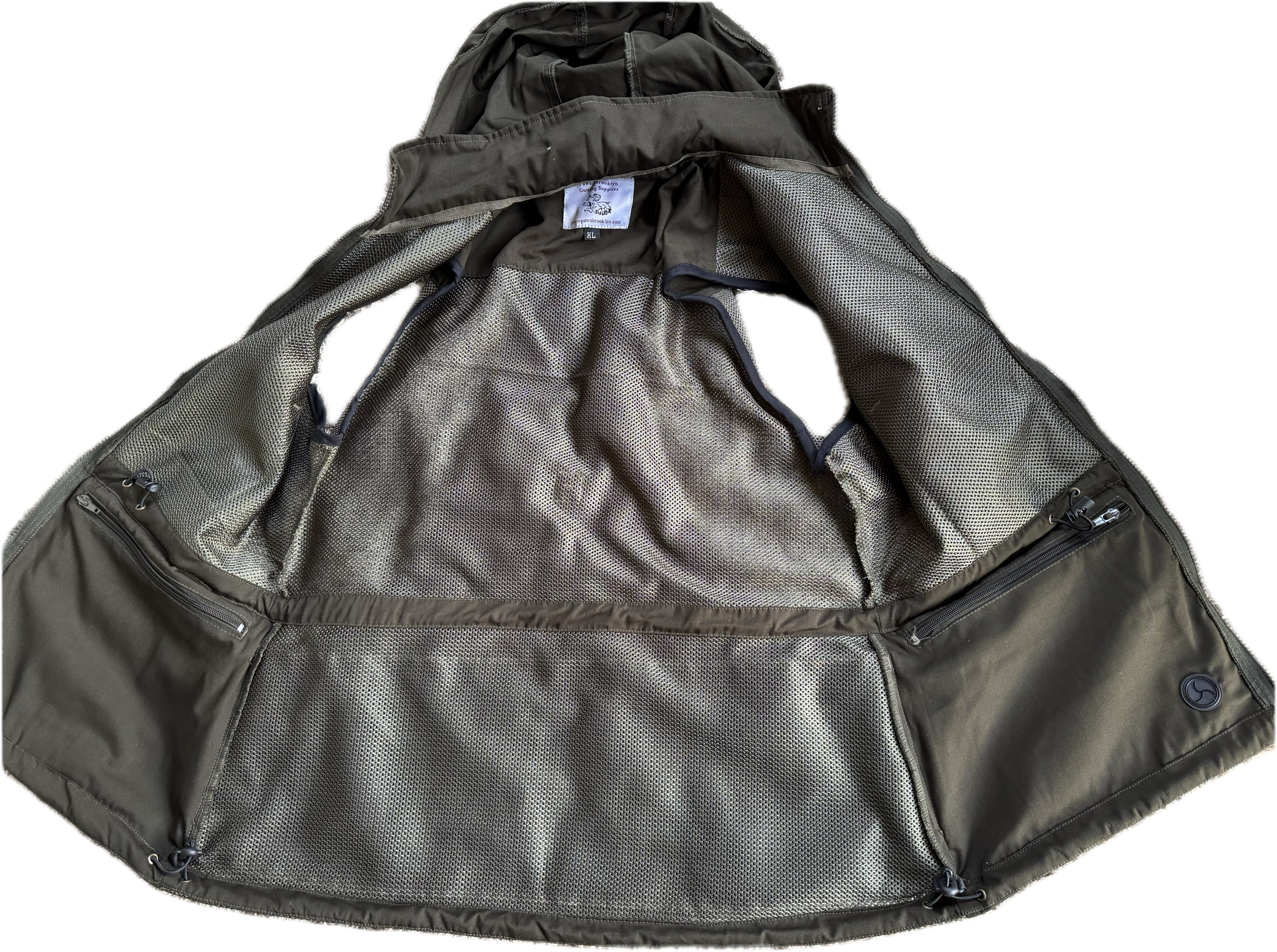 Paws@brooklyn Training Vest with detachable hood