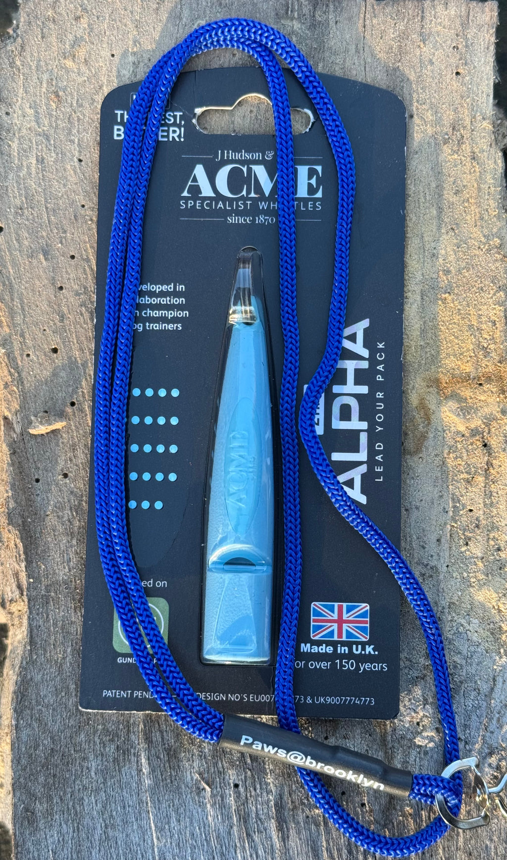 Paws@brooklyn Lanyard and Alpha Whistle Sets