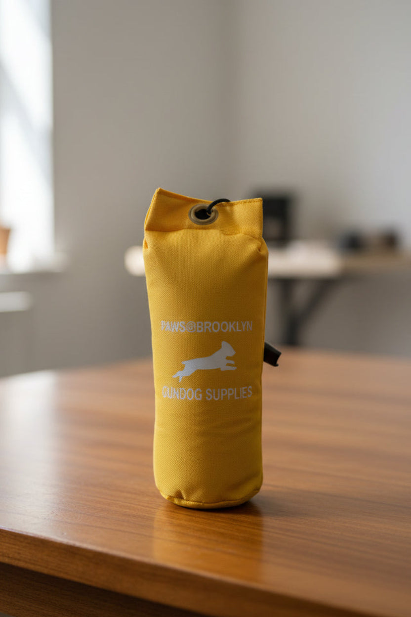 Paws@Brooklyn branded Yellow Training dummy