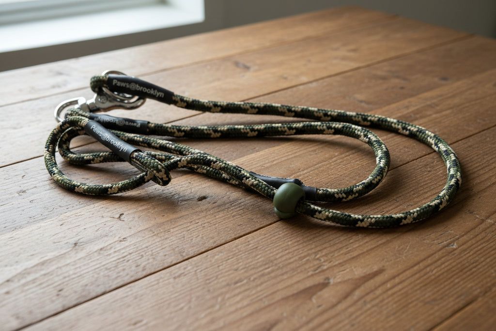 Paws@Brooklyn Heeling Lead with Slip Collar