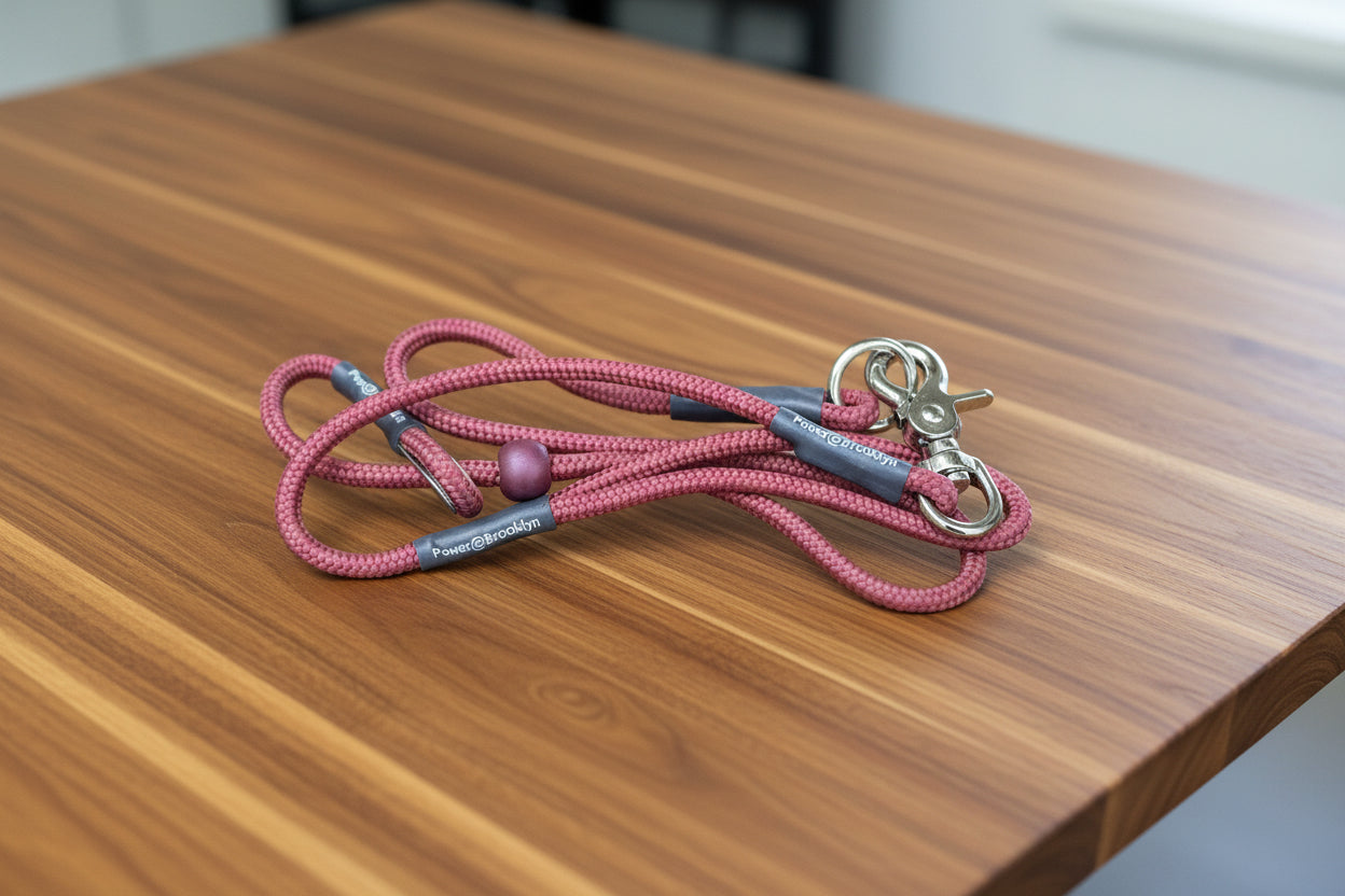 Paws@Brooklyn Heeling Lead with Slip Collar