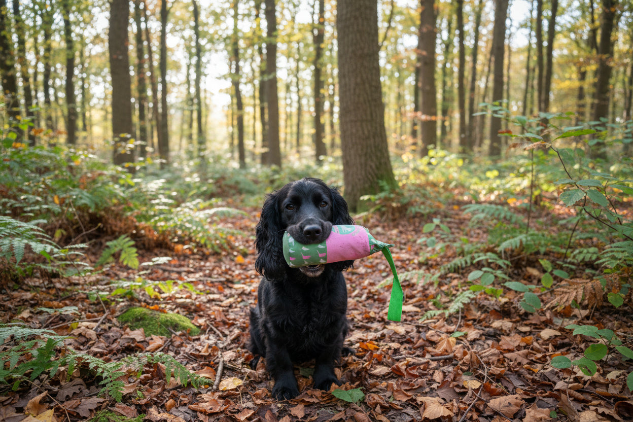 Paws@Brooklyn Pink Field Edition Gundog Dummies