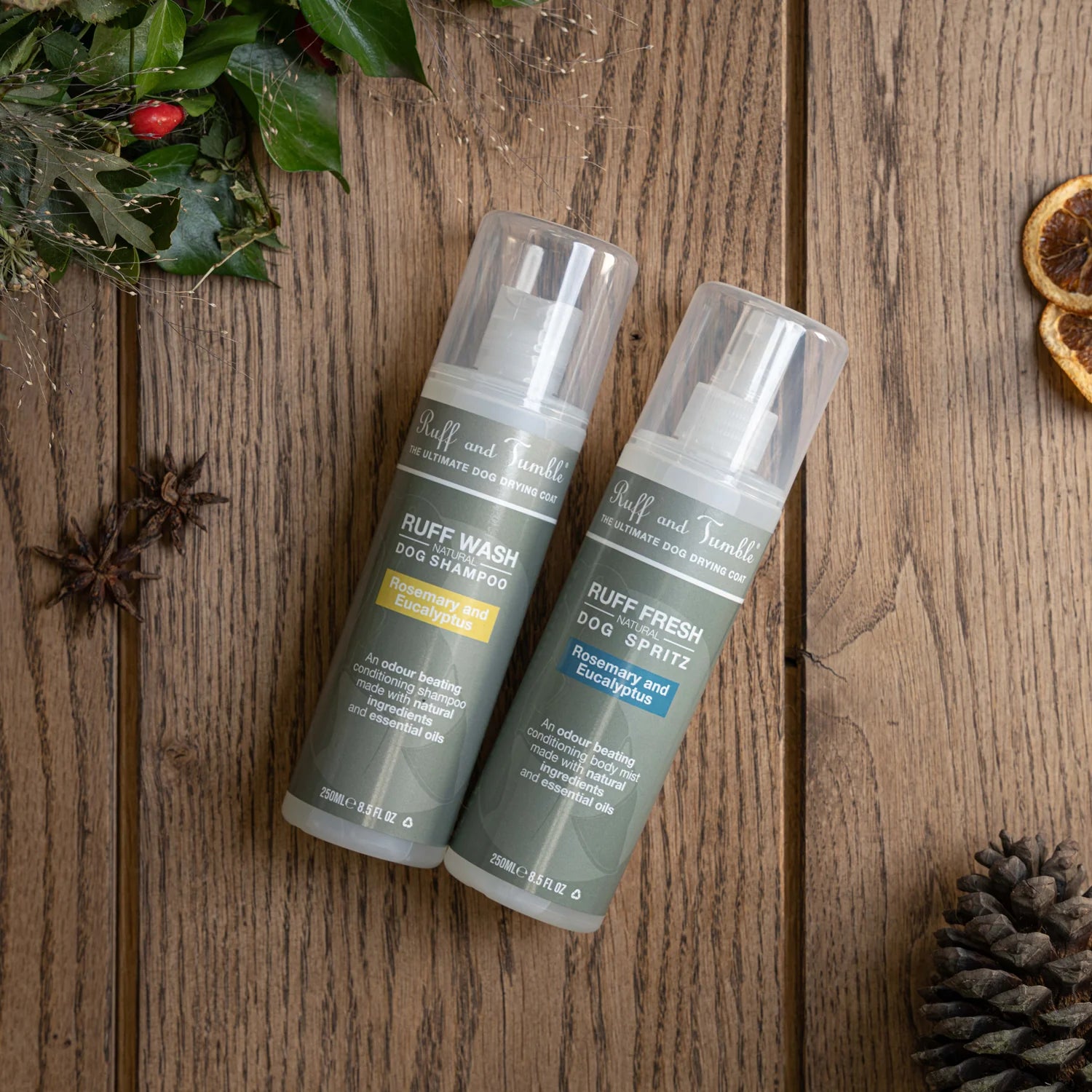 Ruff and Tumble Shampoo and Fresh Spritz