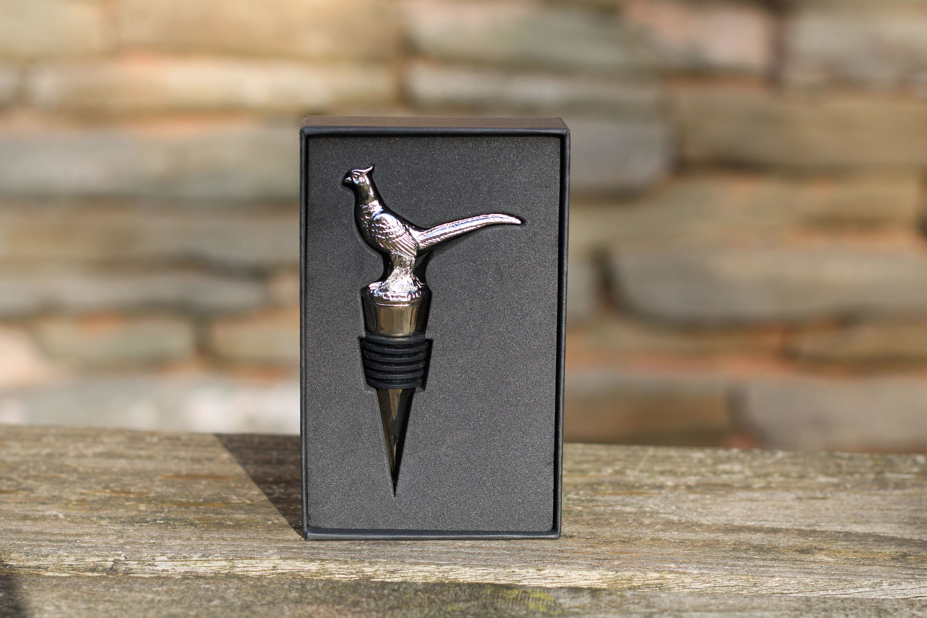Pheasant Bottle Stopper