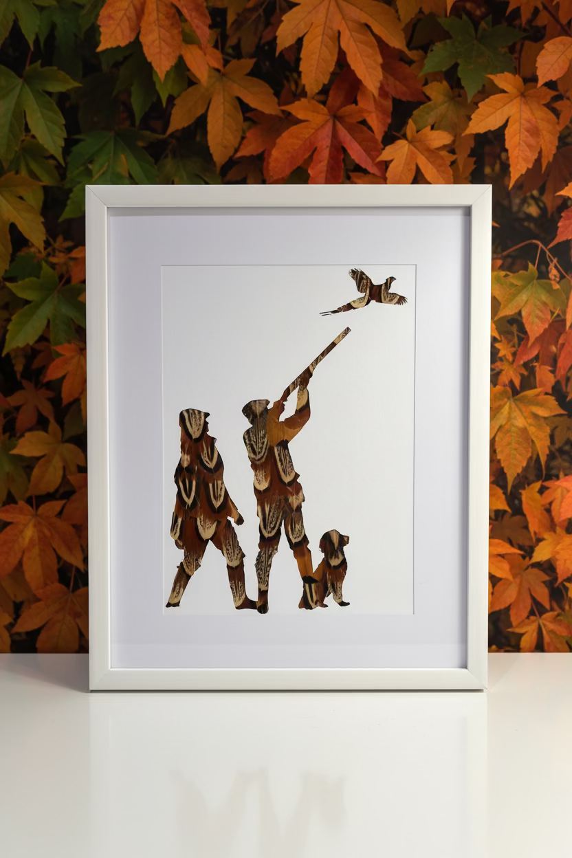 Framed and Feather