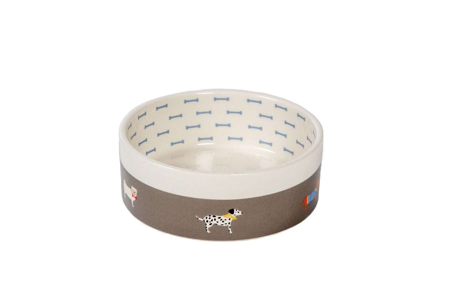 Fatface Marching Dogs food bowl